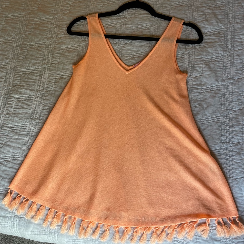 Not For Sale - Lilly Pulitzer Peach/Orange Knit Tank